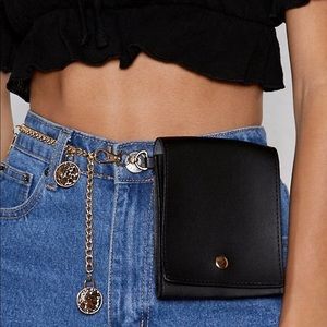 New chain belt bag